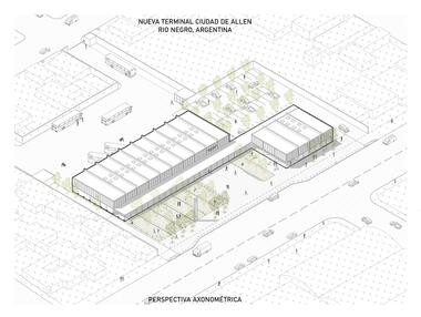 Galería de Los ganadores del concurso para diseñar la Terminal Allen de Rio Negro, Argentina  - 6