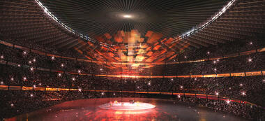 Gallery of 'The Twist': Tokyo Olympic Stadium Competition Entry / MenoMenoPiu Architects + FHF Architectes  - 3