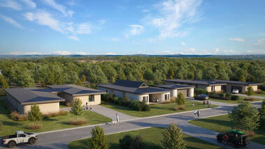 ICON Reveals New 3D-Printed Residential Development in Wimberley, Texas