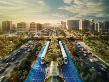 URB Unveils Plans for a 64-Kilometer-Long Green Highway for Dubai