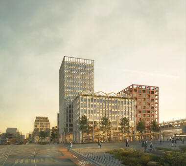  Schmidt Hammer Lassen Wins Competition to Revitalize Former Industrial Urban Neighbourhood in Luxembourg