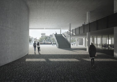 Galería de Albert Tidy Arquitectos + Studio Cáceres Lazo, mención honrosa concurso edificio municipal Providencia y su plan maestro   - 19