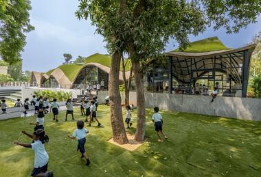 Cocoon Pre-primary Extension at Bloomingdale International School / andblack design studio