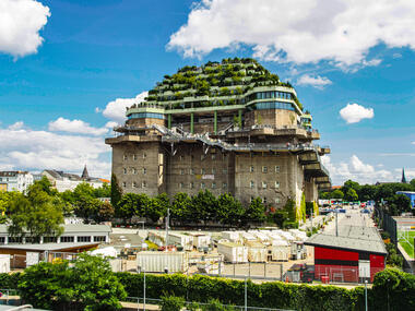Gallery of The St. Pauli Bunker Reopens as a Green Destination in Hamburg, Germany  - 1