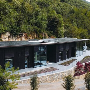 External Cladding in House in the Wood from Sapiens