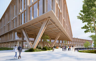 Galería de 3XN/GXN + IB seleccionados para diseñar un nuevo ecotopo para el campus de la EPFL en Suiza  - 4