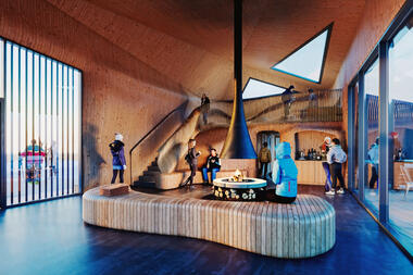 Gallery of Innovative Ski Cabins in Iceland: Award-Winning Designs from Buildner's International Competition  - 21