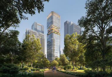 SOM Breaks Ground on CIMC Global Headquarters in Shenzhen