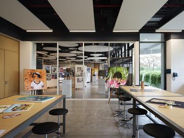 画廊 新中学与 STEAM 设计中心 / Flansburgh Architects  - 12