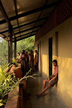 Gallery of Flood Affected School at Kelthan Village / unTAG  - 12