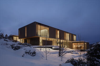 Gallery of Tetherow Overlook House / Hacker Architects  - 24