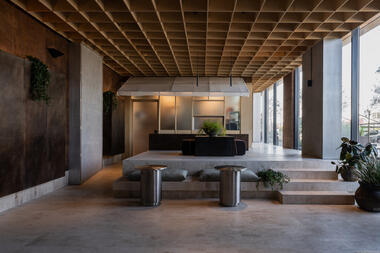 ETHR Clubhaus Cafe Bakery / shell+core