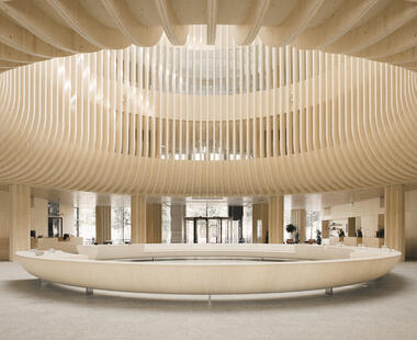 Gallery of Katajanokan Laituri  Wood Office and Hotel Building / Anttinen Oiva Architects  - 1