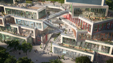 Gallery of MVRDV Designs LuLa Light Mall in Chengdu's Luxelakes Eco-City, China  - 2