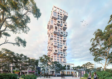 MVRDV’s First Residential Tower in Taiwan Features Digitally Planned Modular Design