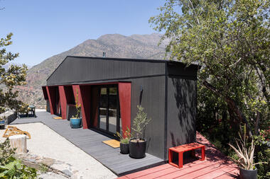 Casa estudio en la montaña / esapaciogracia 