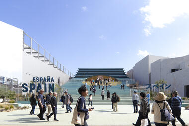 From Symbols to Architecture: In Conversation with EXTUDIO, ENORME Studio, and Smart and Green Design, Authors of the Spanish Pavilion at Expo Osaka 2025